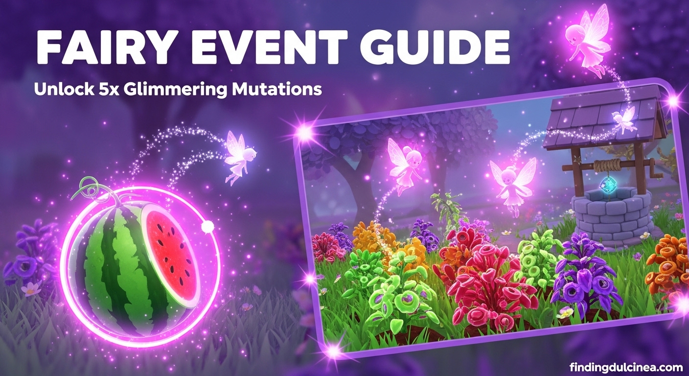 Grow a Garden Fairy Event Guide