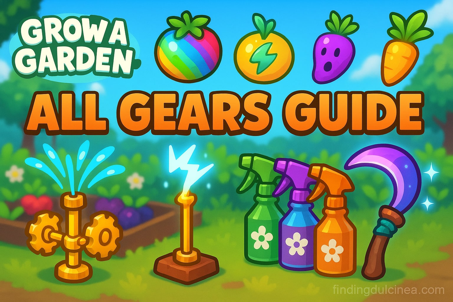 Grow a Garden Gears Complete Guide