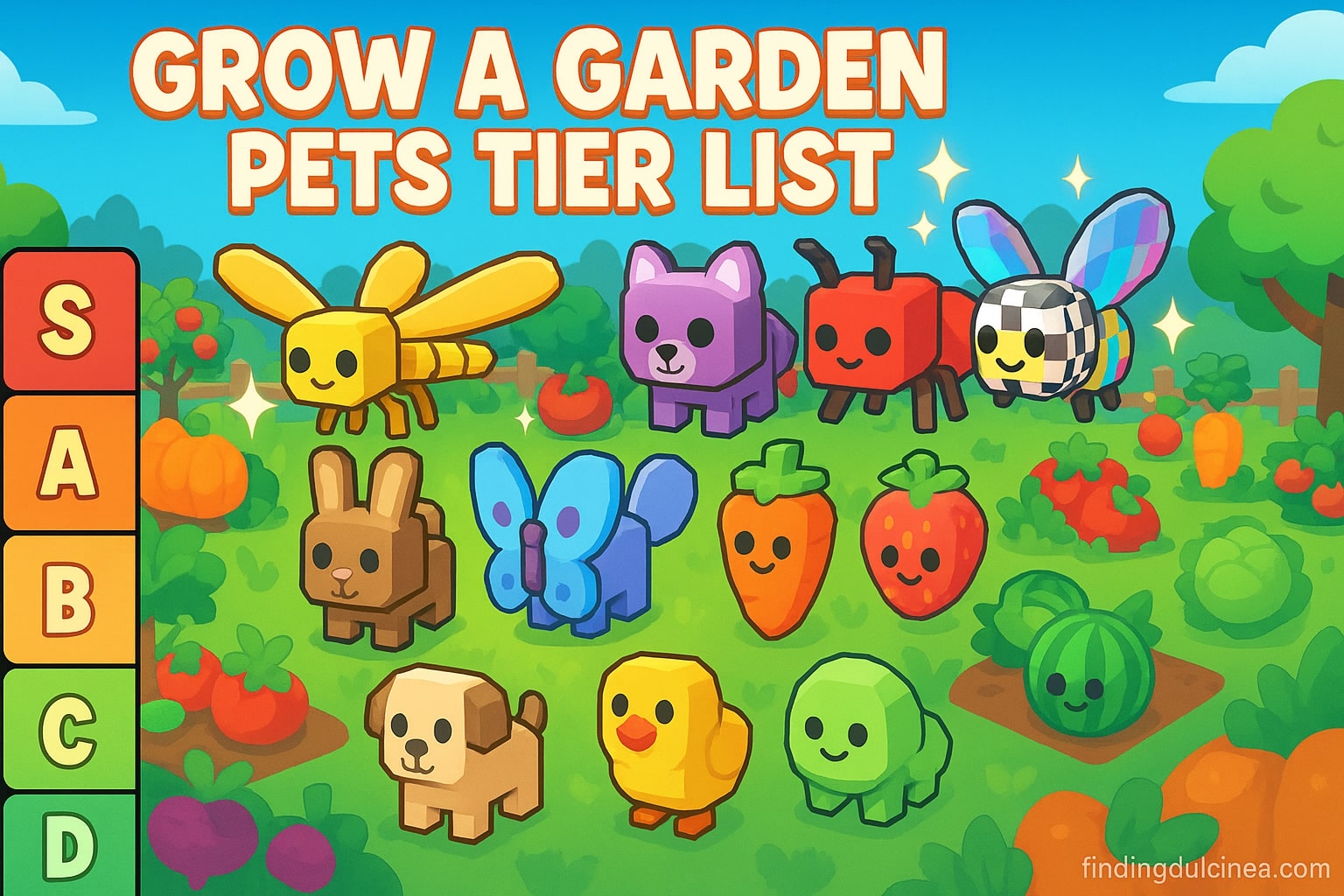 Grow a Garden Pets Tier List