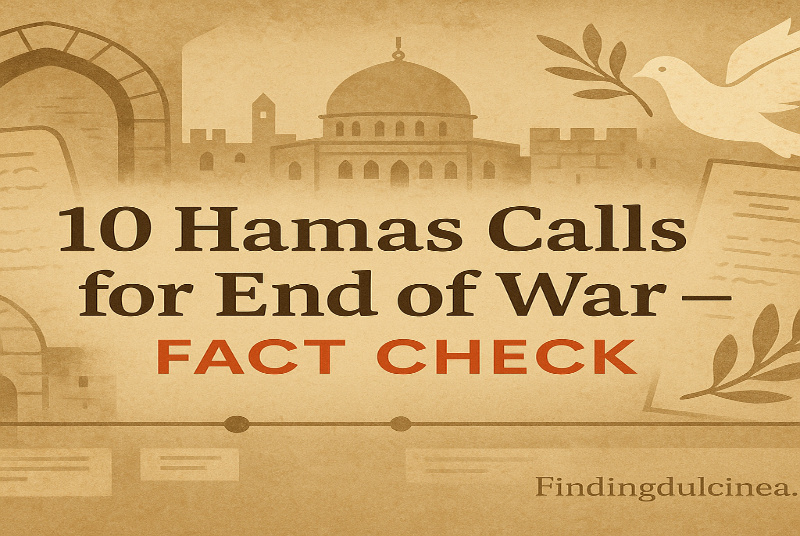 Hamas Calls for End of War