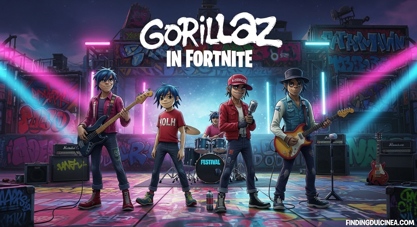 How to Get All 4 Gorillaz Skins in Fortnite