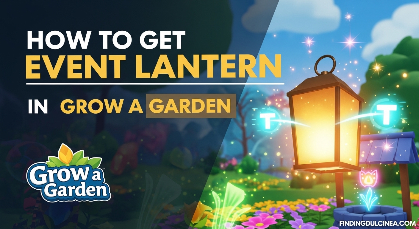 How to Get Event Lantern in Grow a Garden
