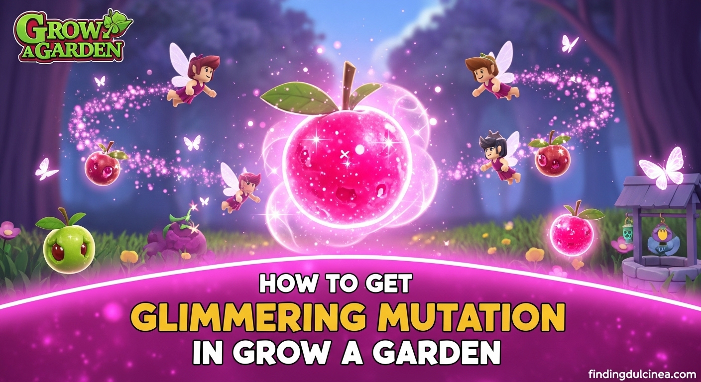 How to Get Glimmering Mutation in Grow a Garden