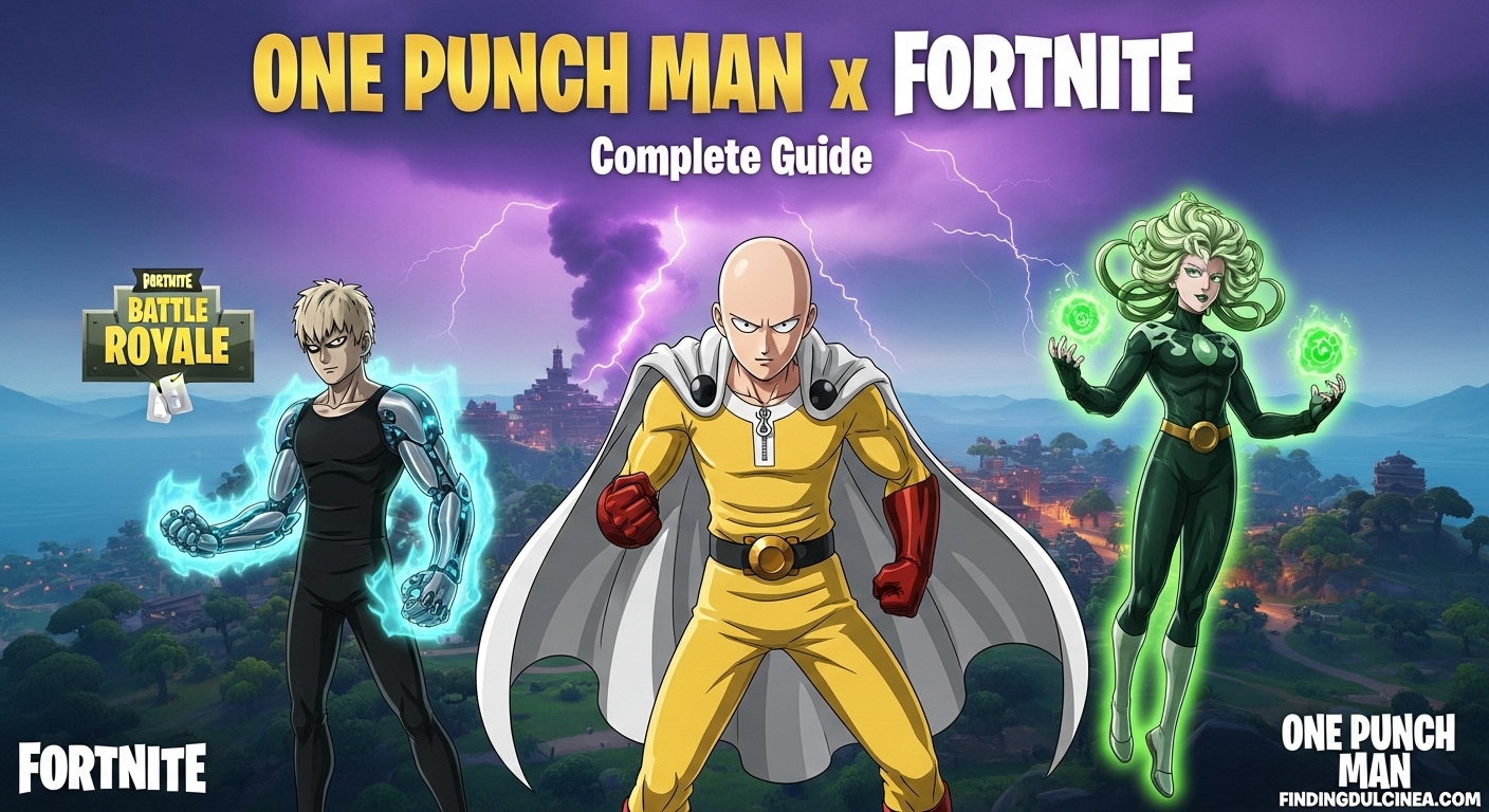 How to Get One Punch Man Skins in Fortnite