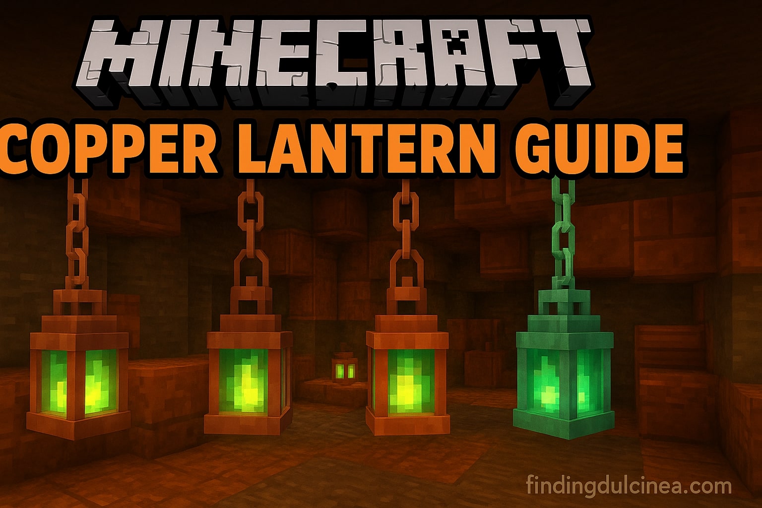 How to Make Copper Lantern in Minecraft