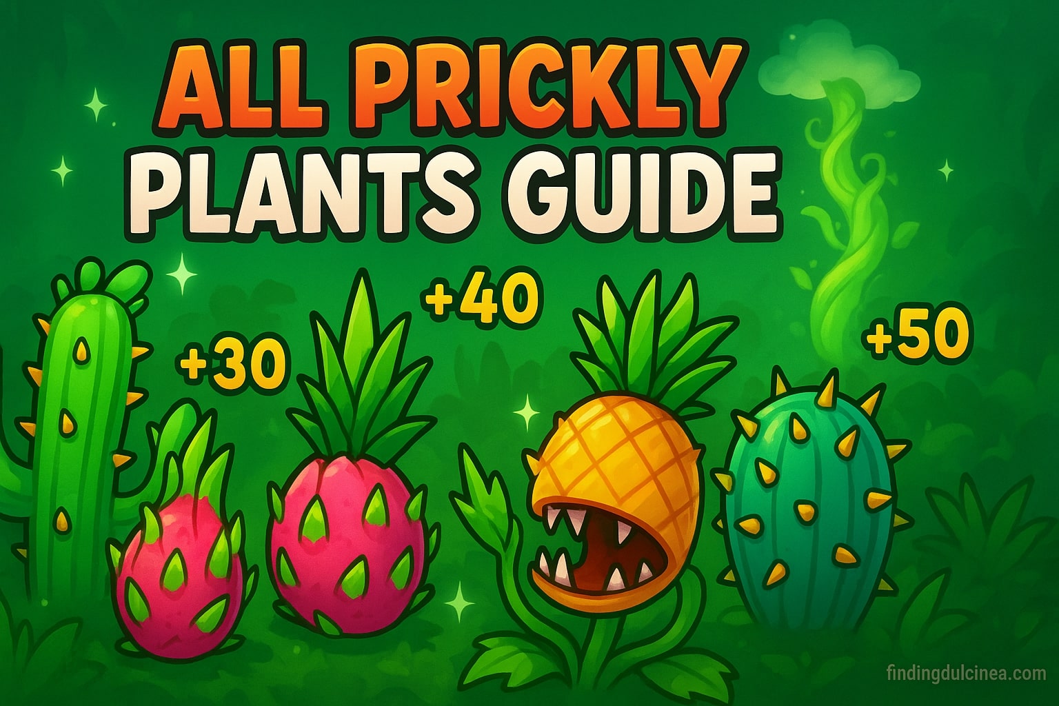 Prickly Plants in Grow a Garden