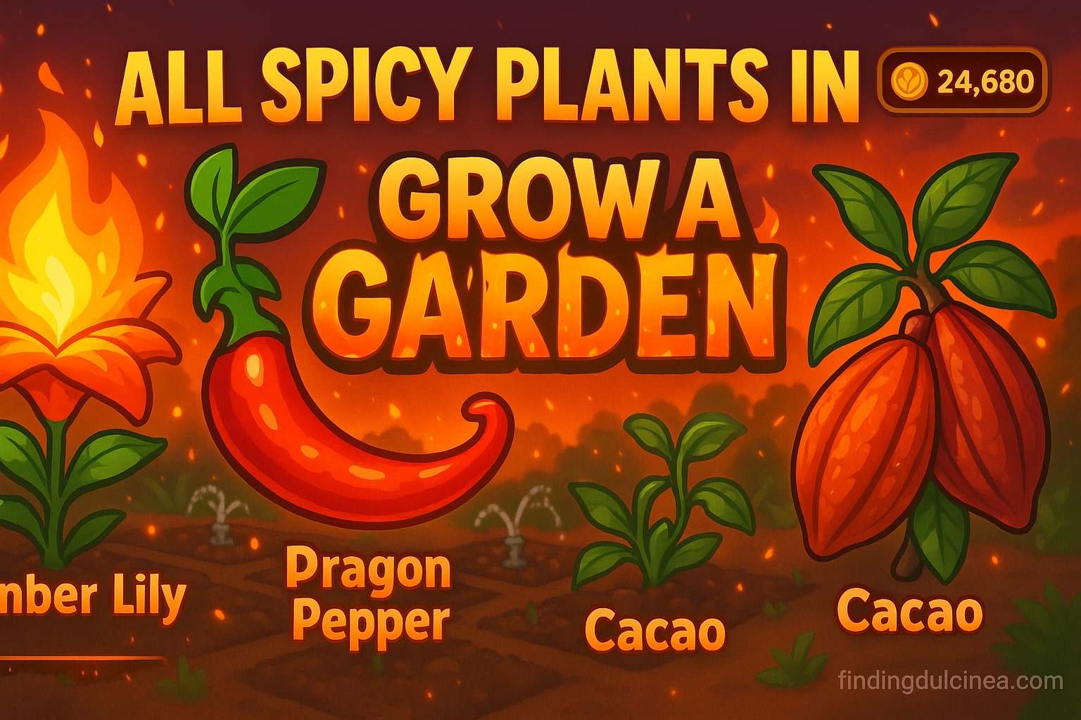 Spicy Plants in Grow a Garden