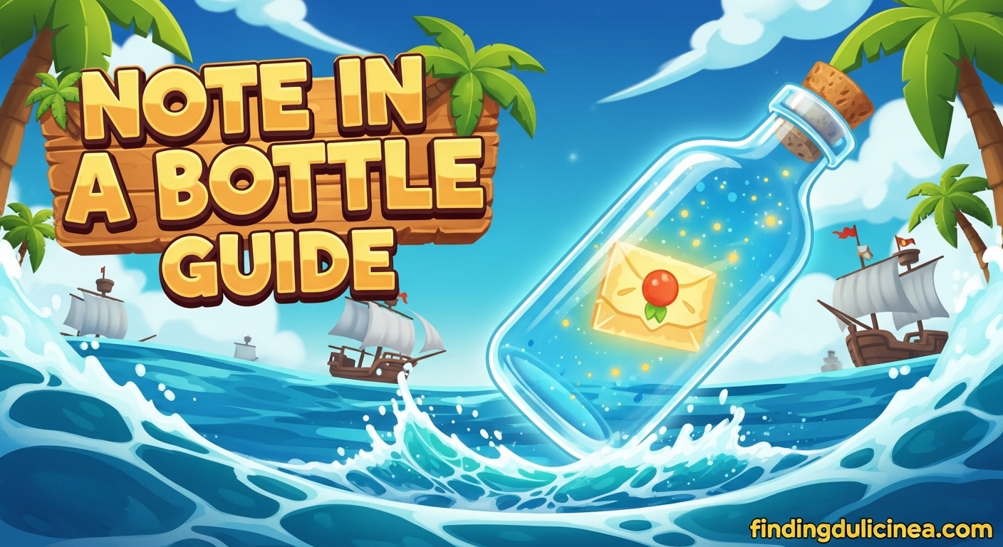 What Does Note in a Bottle Do in Blox Fruits