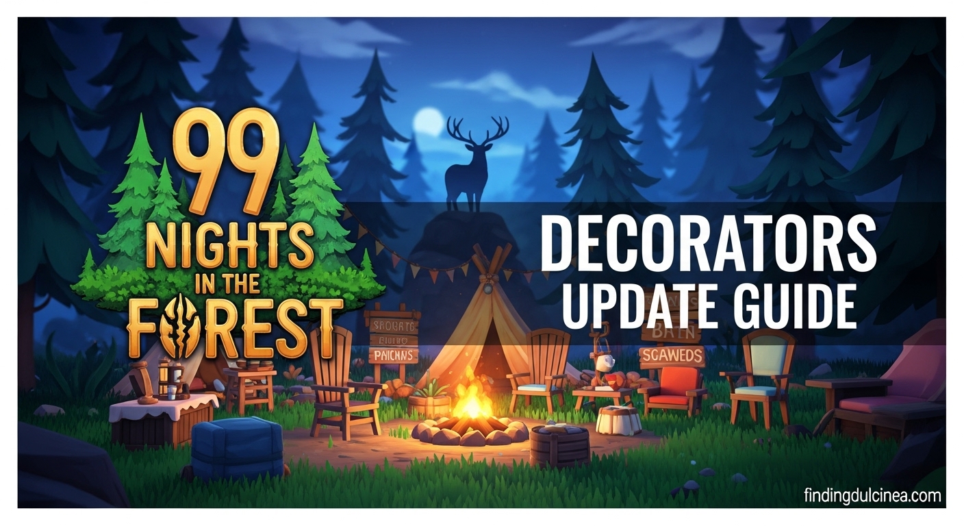 99 Nights in the Forest Decorators Update