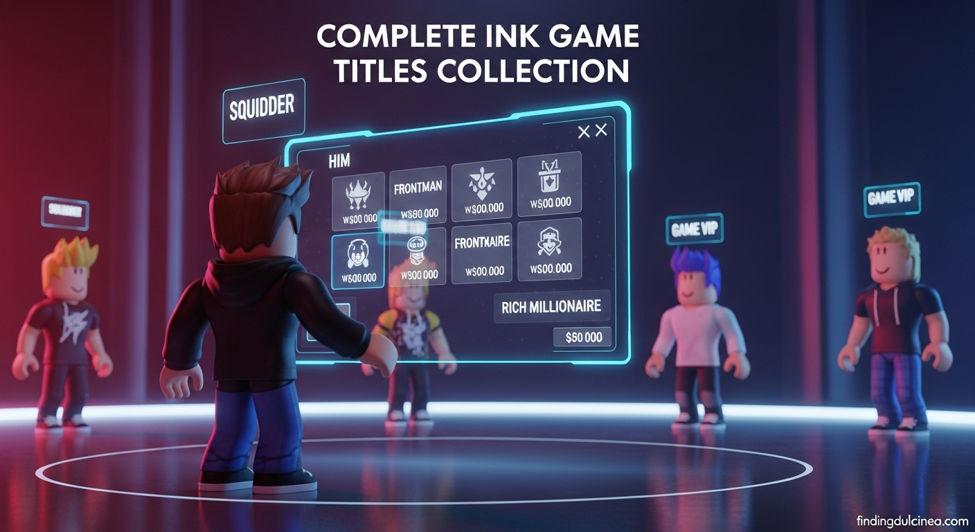 All Ink Game Titles