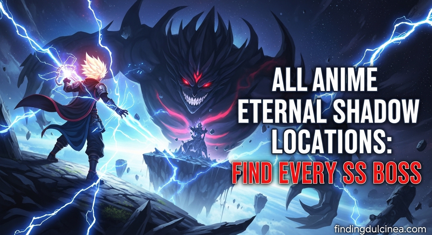 Anime Eternal Shadow Locations