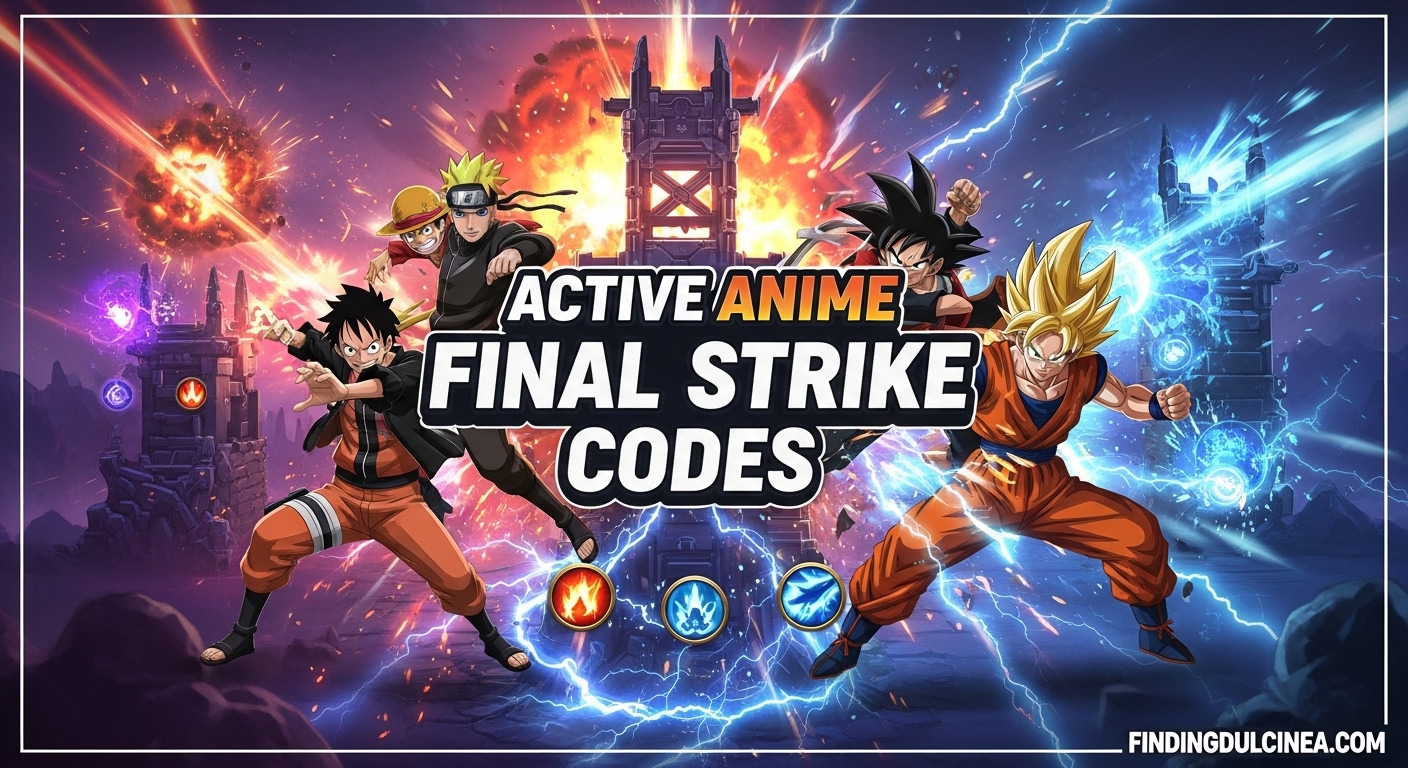 Anime Final Strike Codes