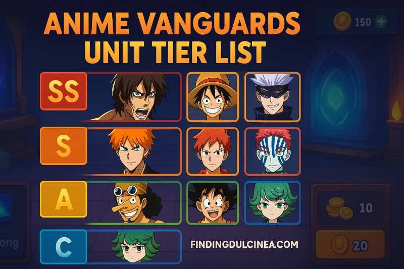 Anime Vanguards Tier List