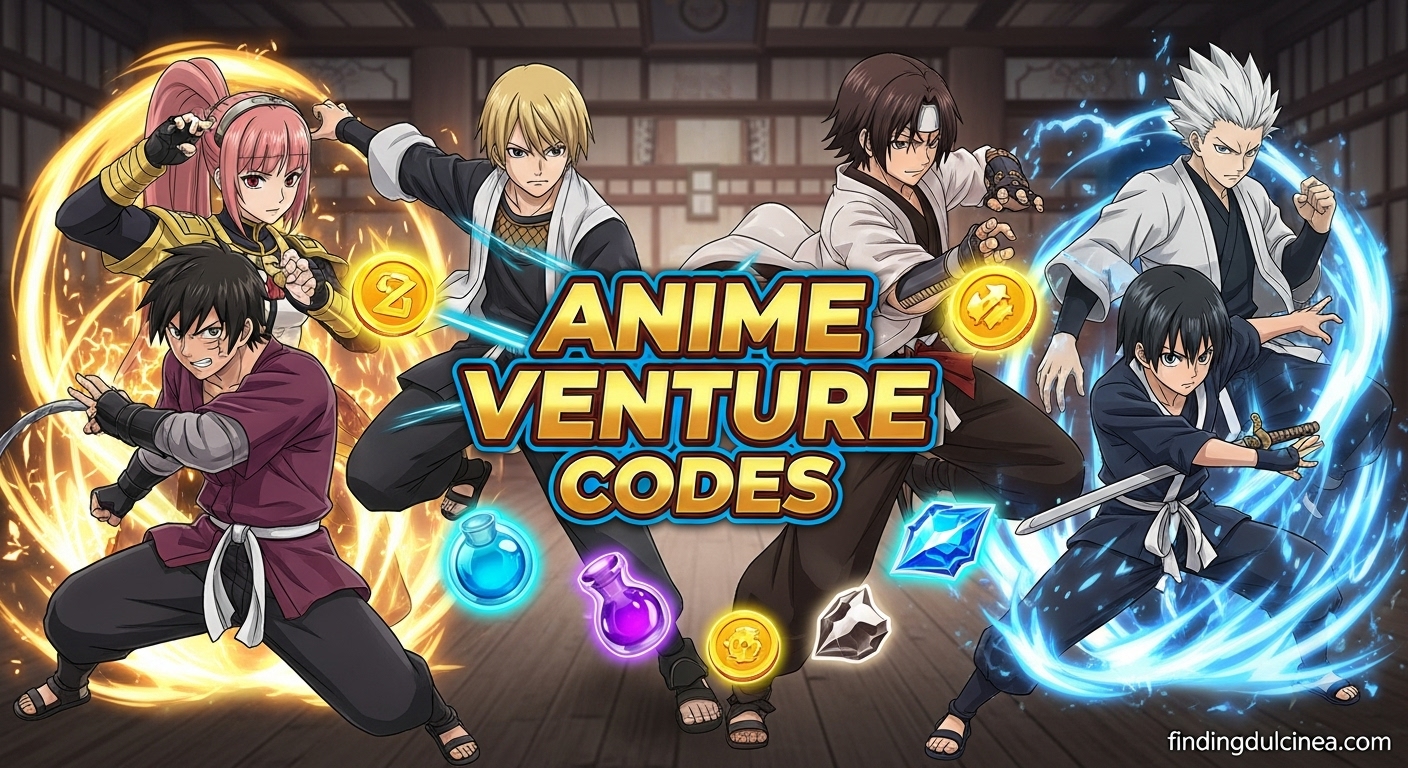Anime Venture Codes