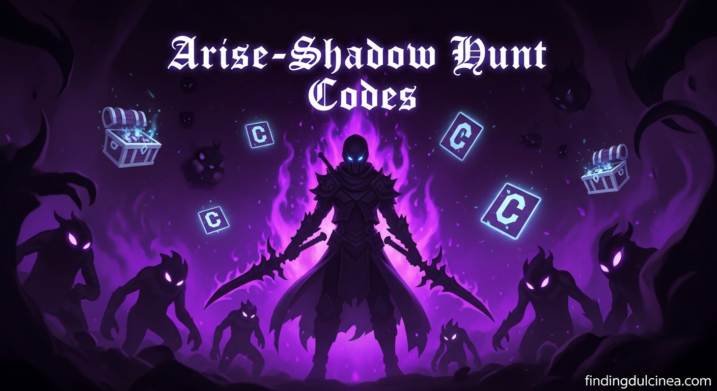 Arise-Shadow Hunt Codes