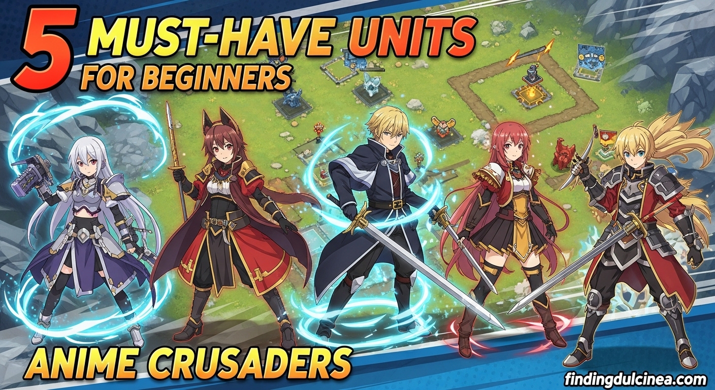 Best Starter Units in Anime Crusaders