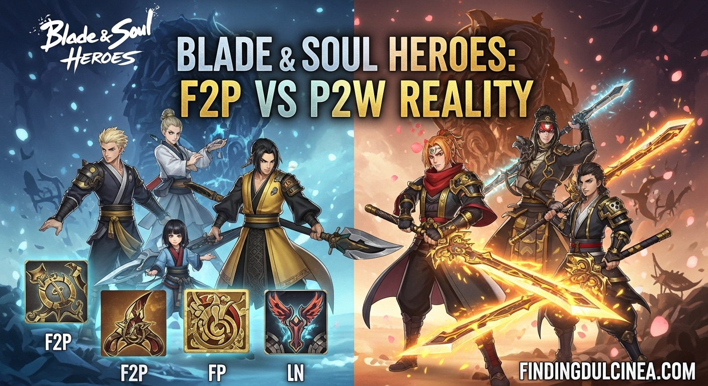 Blade & Soul Heroes F2P vs P2W