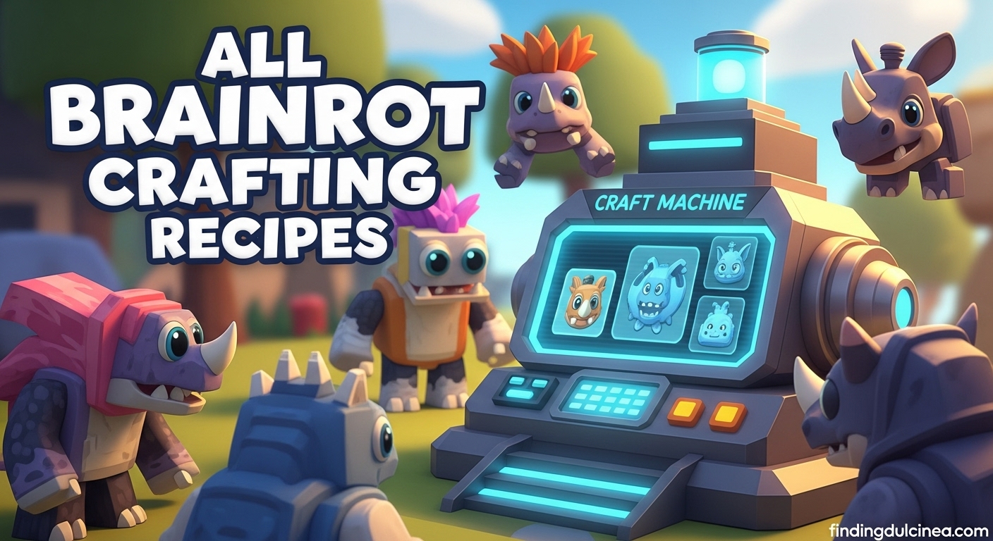 Brainrot Crafting Recipes