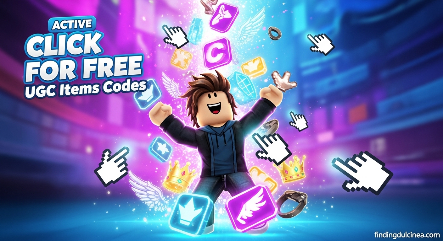 Click For Free UGC Items Codes