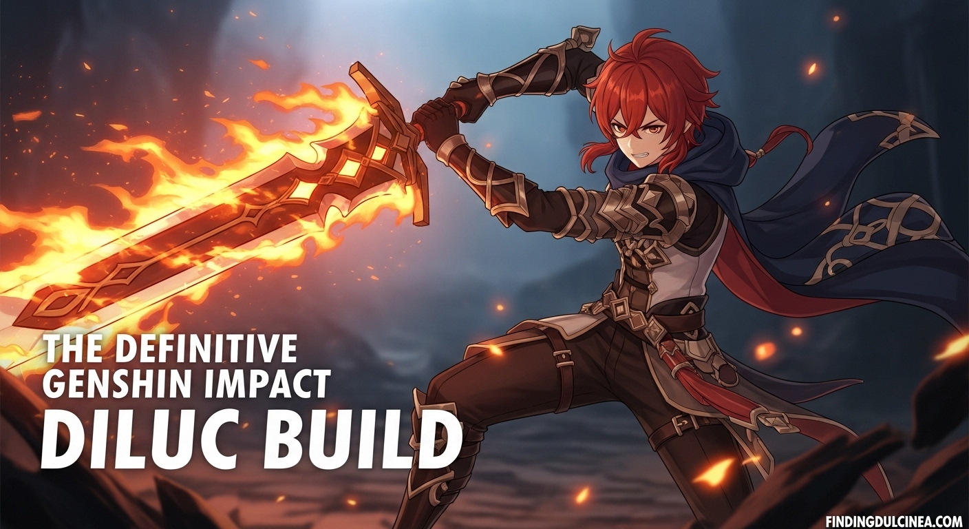 Current Genshin Impact Diluc Build