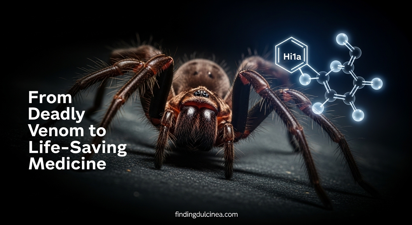 Deadly Spider Venom Stops Heart Attack