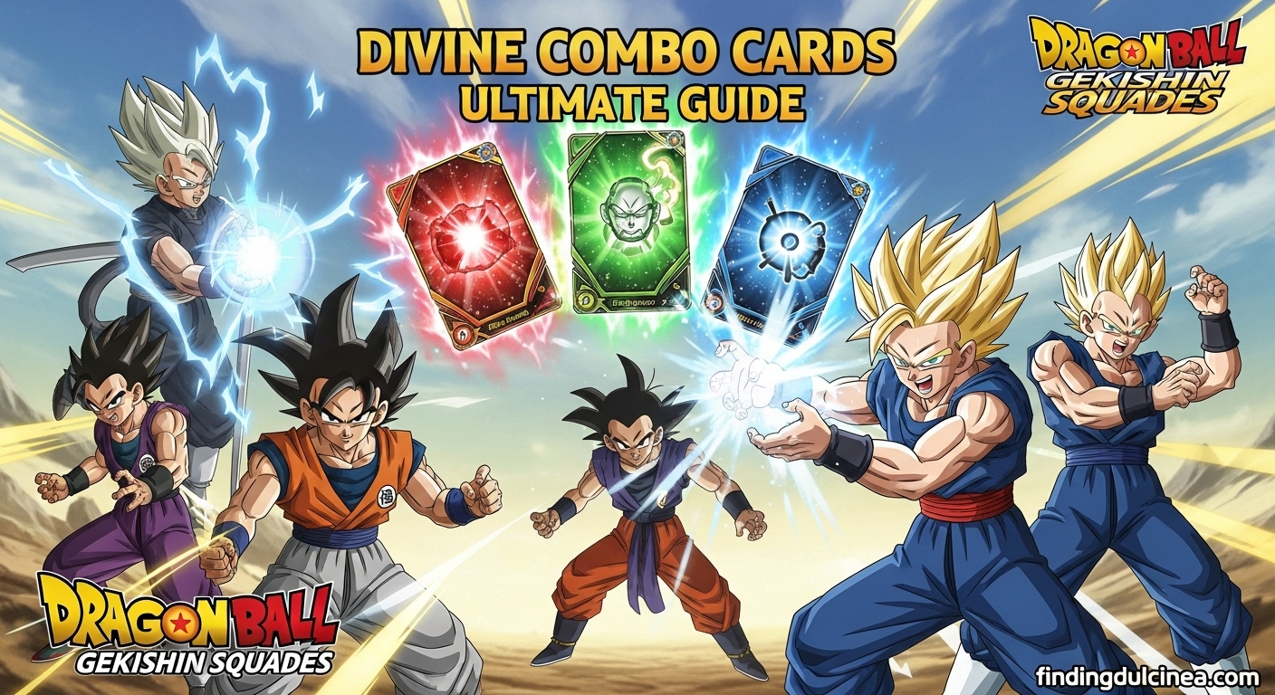 Divine Combo Cards Dragon Ball Gekishin Squadra - All 18 Cards 1 Divine Combo Cards in Dragon Ball Gekishin Squadra