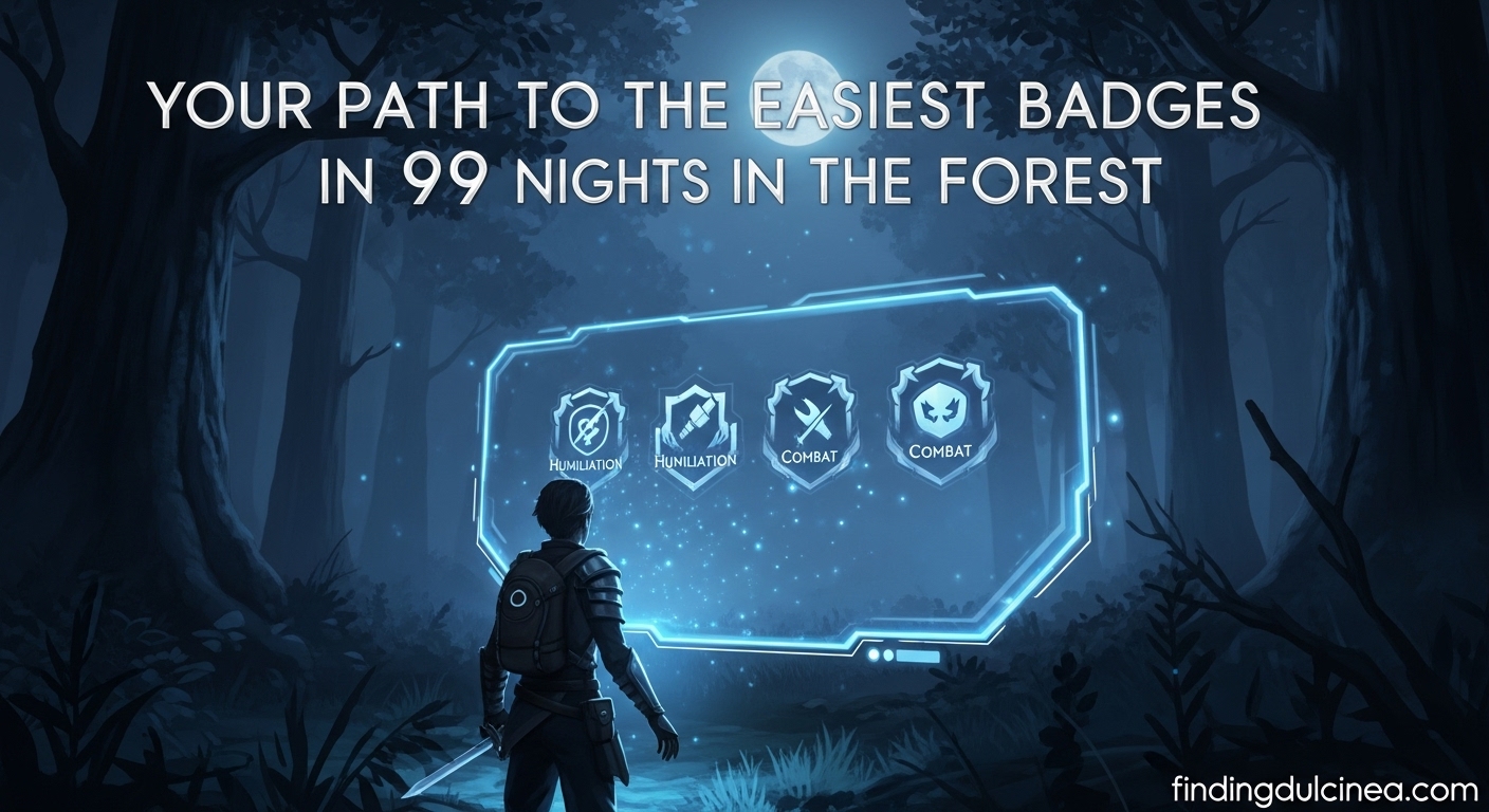 Easiest Badges 99 Nights in the Forest
