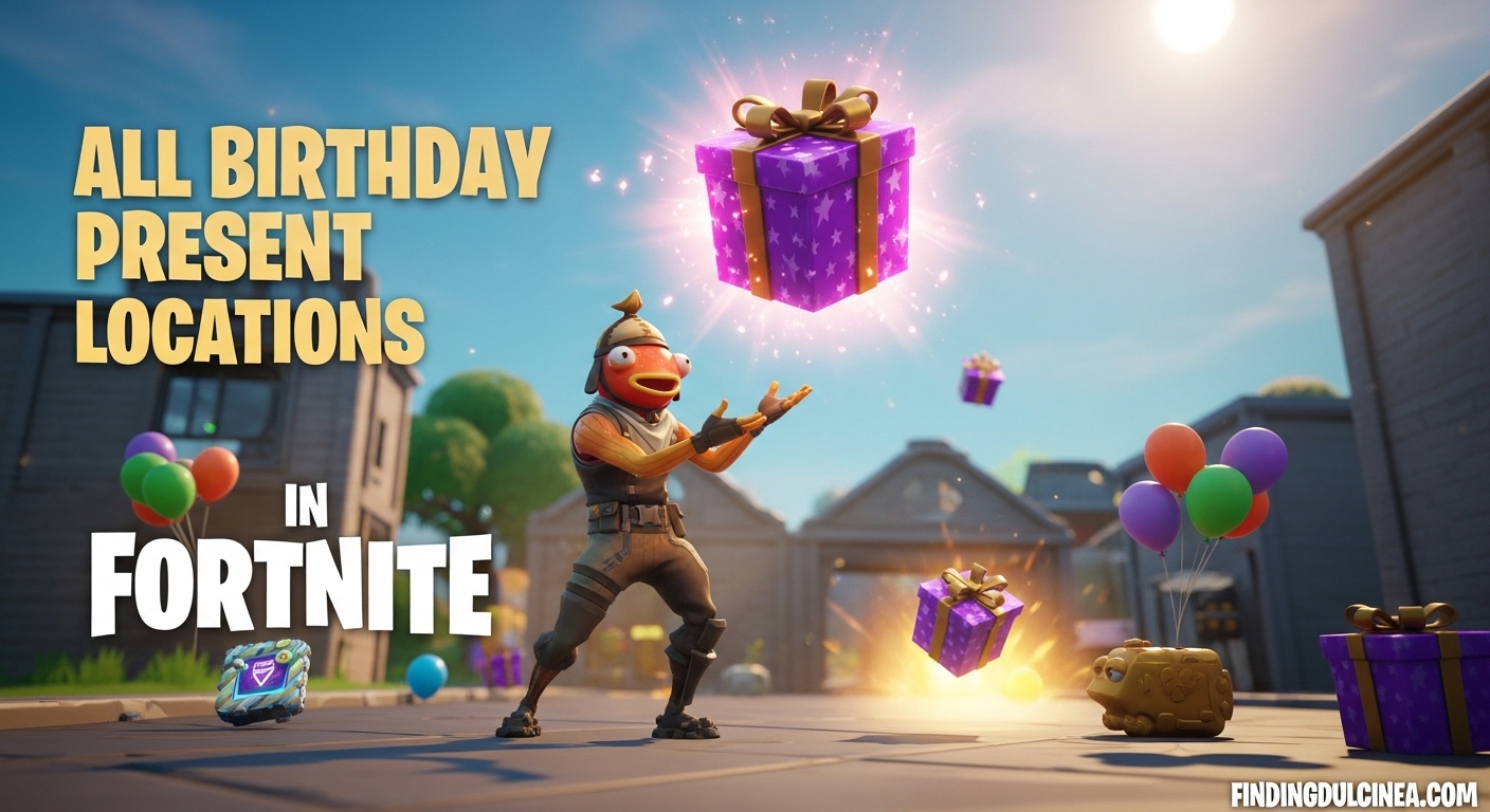 Fortnite Birthday Presents