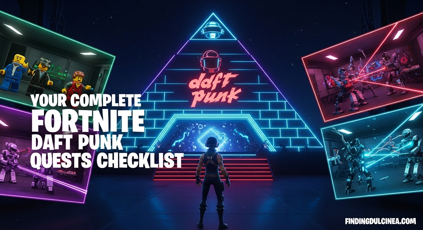 Fortnite Daft Punk Quests