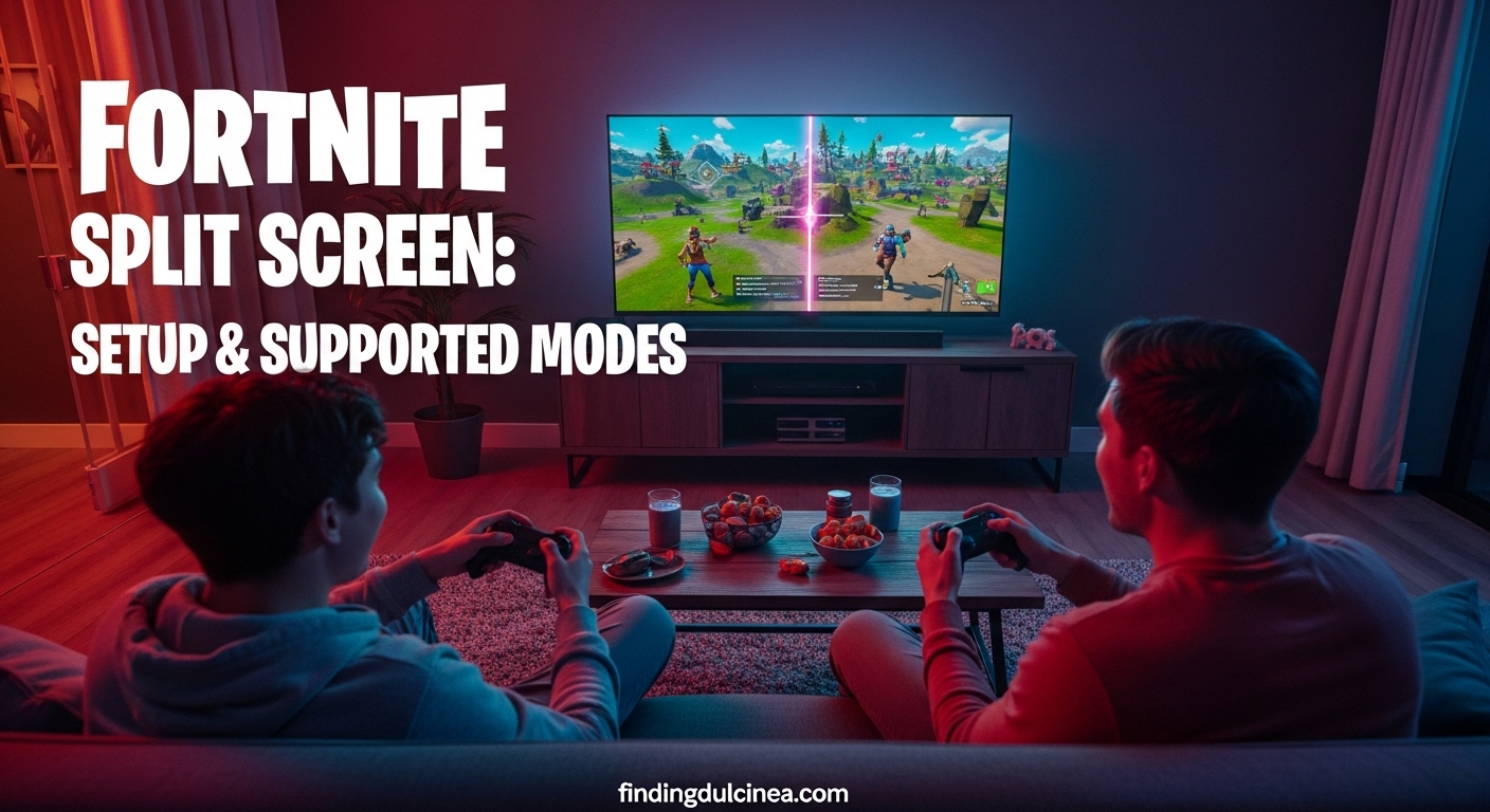 Fortnite Split Screen