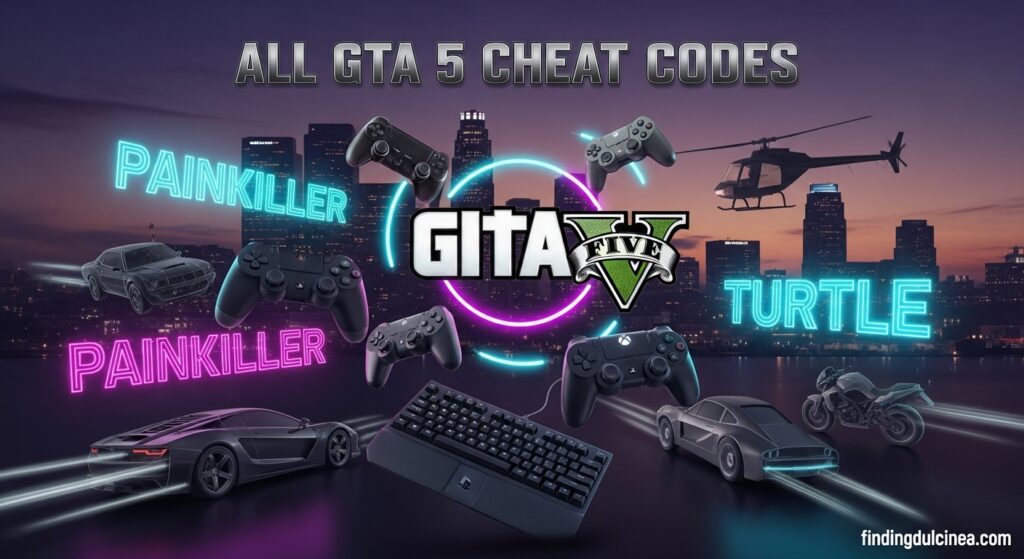 GTA 5 Cheat Codes