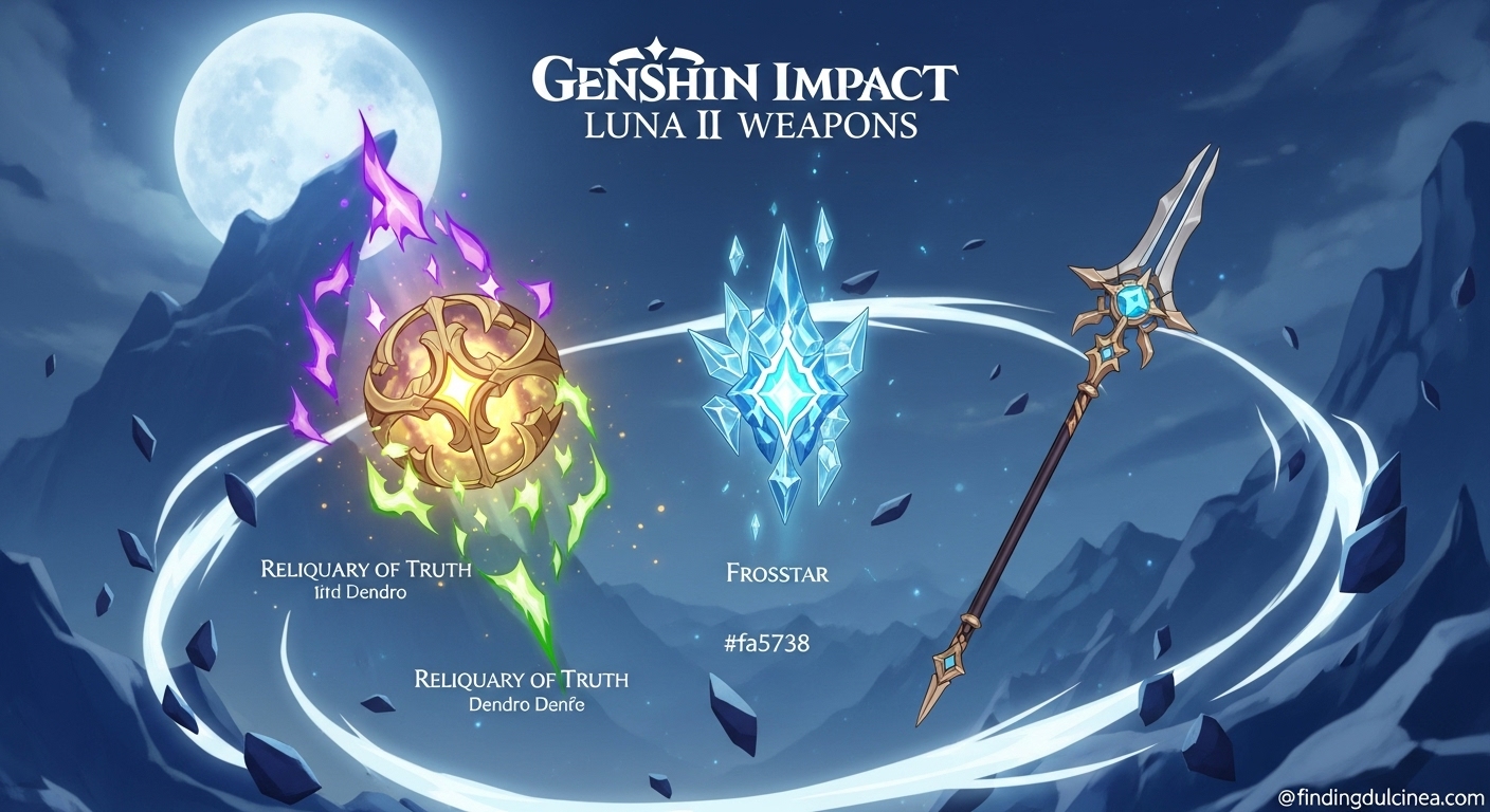 Genshin Impact Luna II Weapons