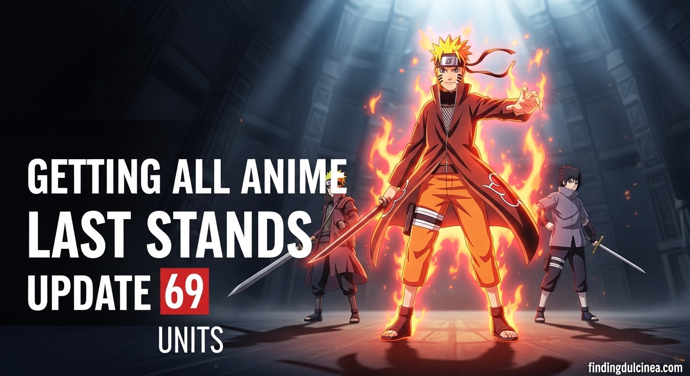 Get All Anime Last Stands Update 69 Units
