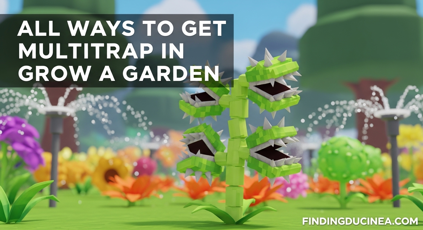 Get Multitrap in Grow a Garden