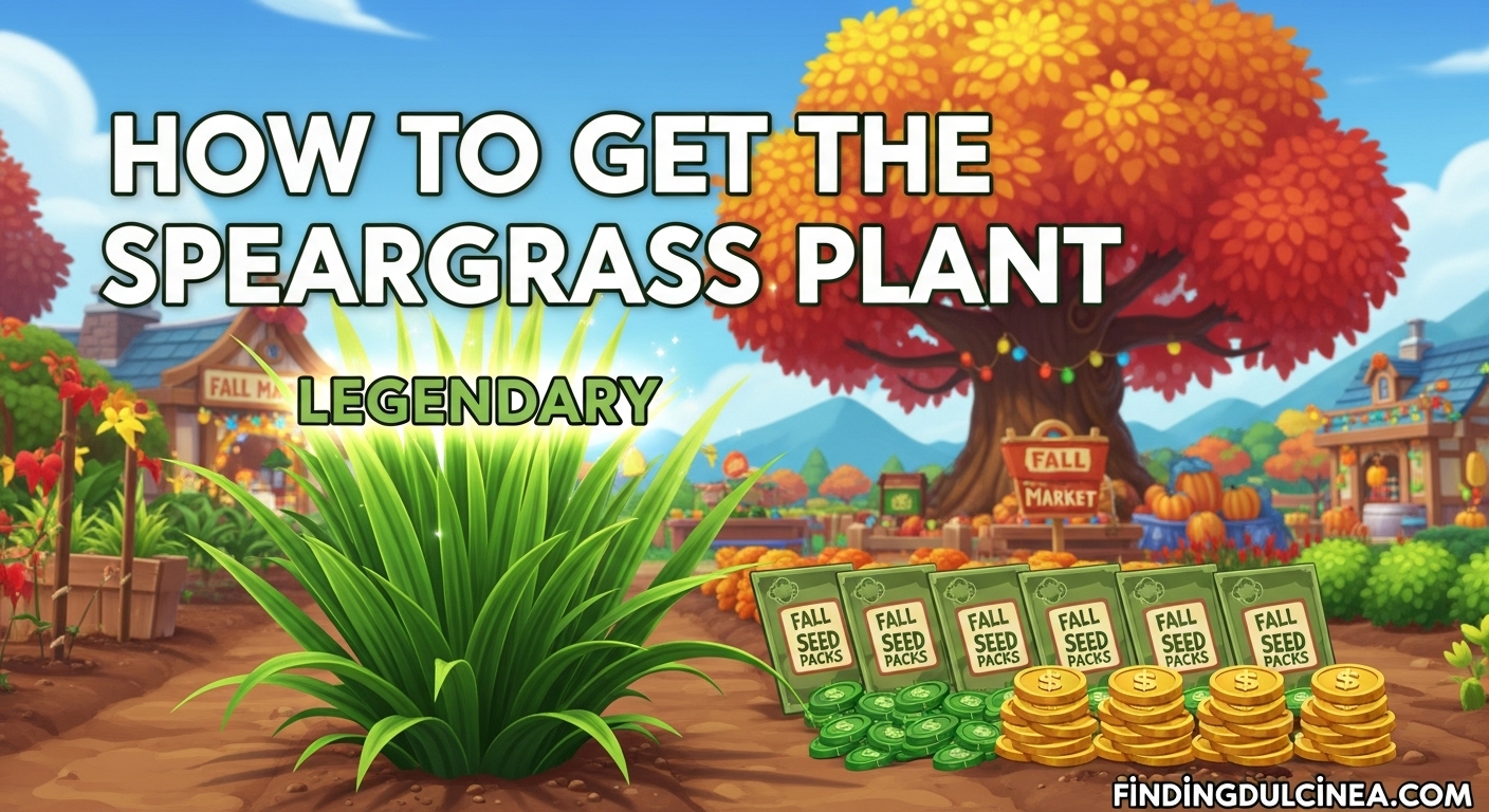 Get Speargrass in Grow a Garden