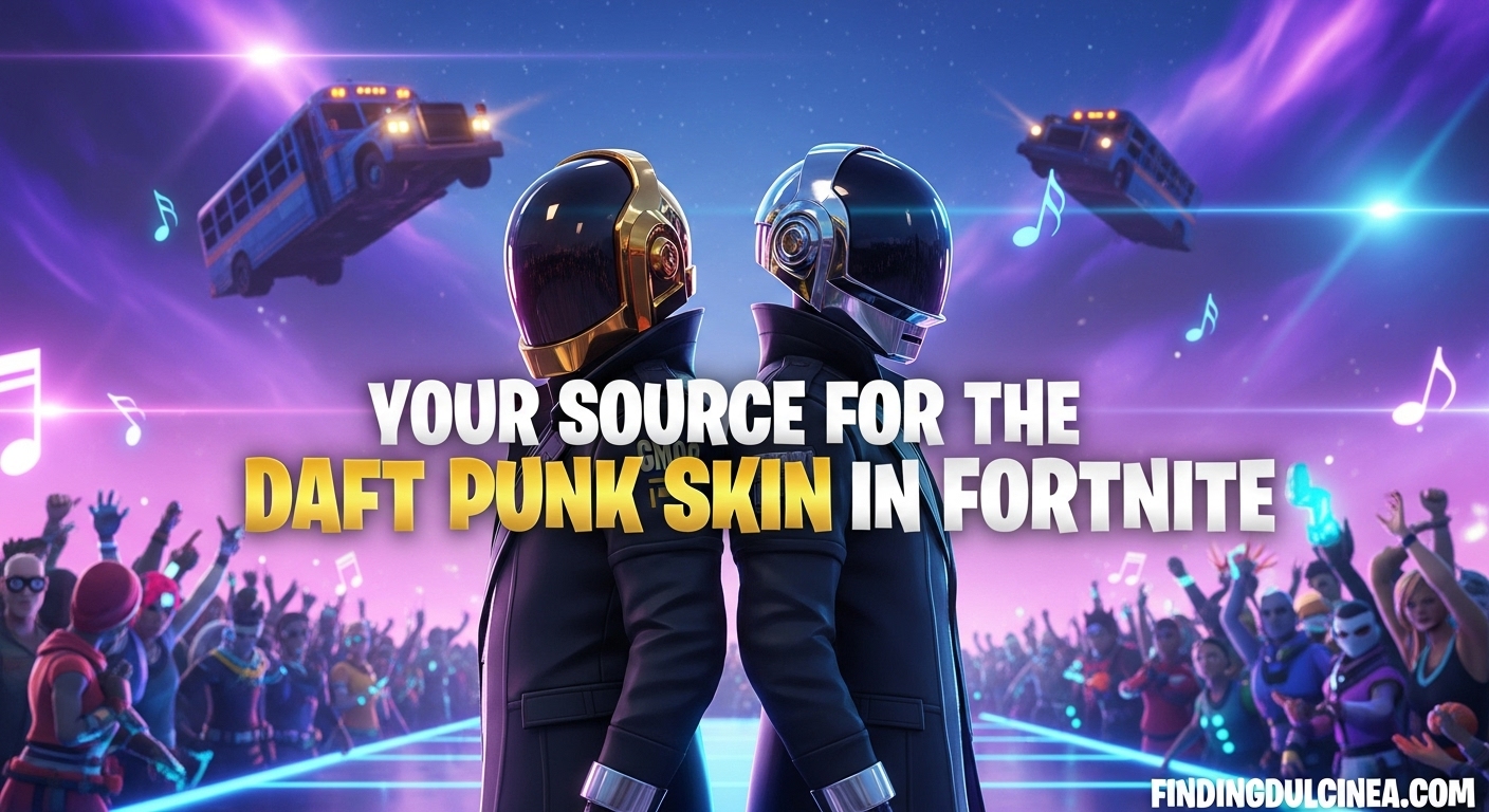 Get the Daft Punk Skin in Fortnite