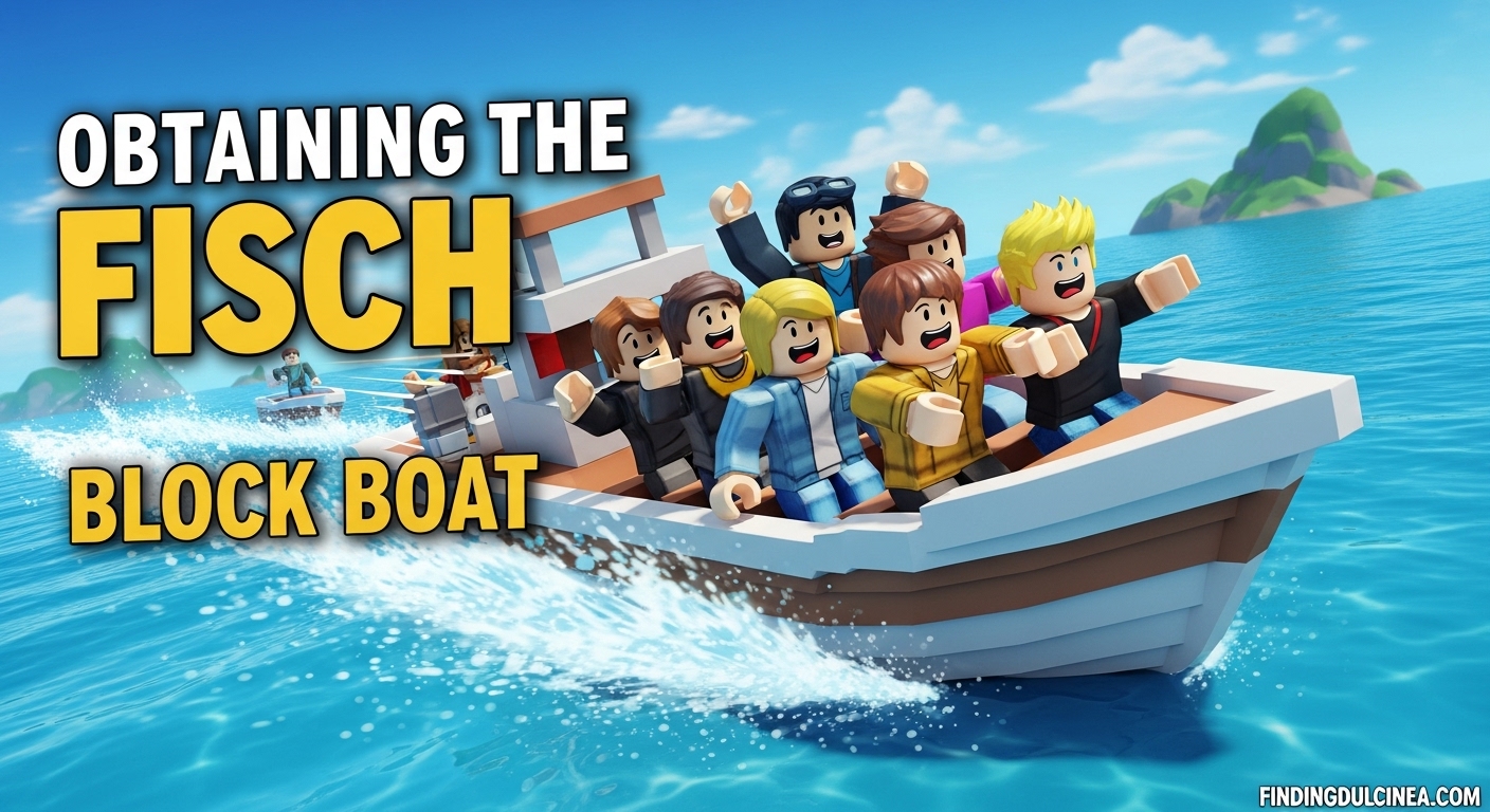 Get the FISCH Block Boat