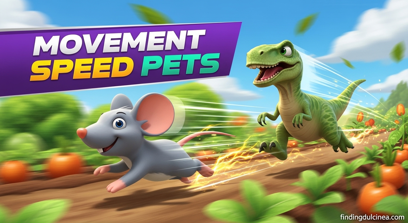 Grow a Garden Movement Speed Pets