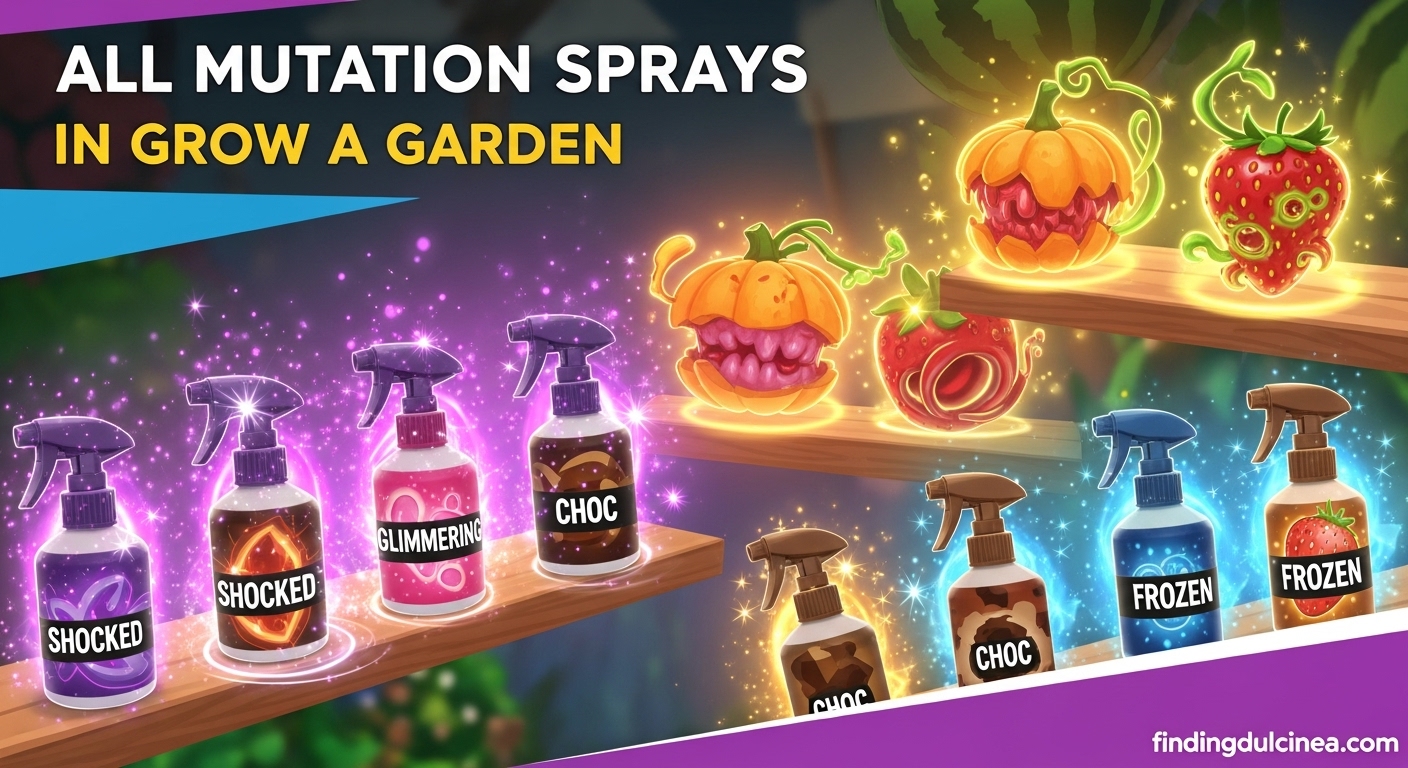 Grow a Garden Mutation Sprays Guide