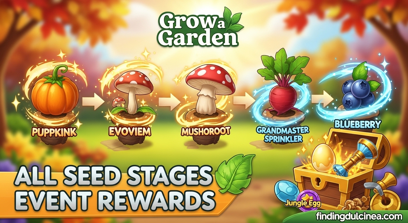Grow a Garden Seed Stages Event
