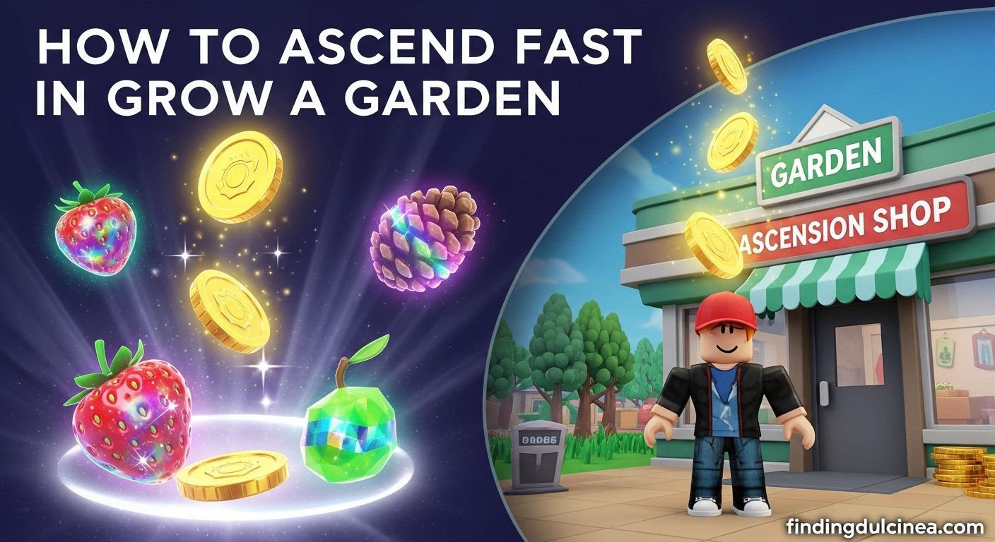 How to Ascend Fast in Grow a Garden? Garden Coins Guide 1 HOW TO ASCEND FAST IN GROW A GARDEN