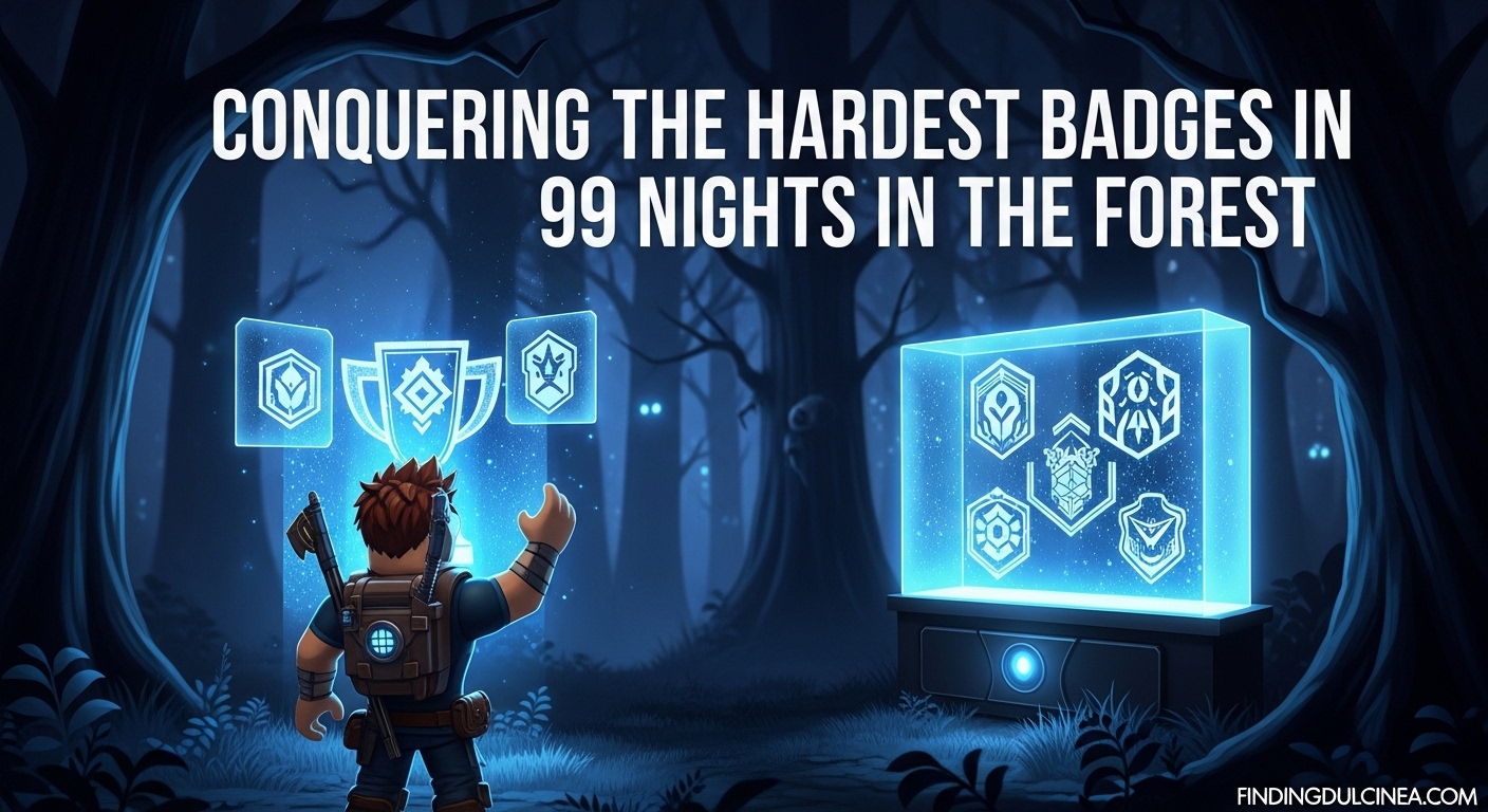 Hardest Badges in 99 Nights Forest