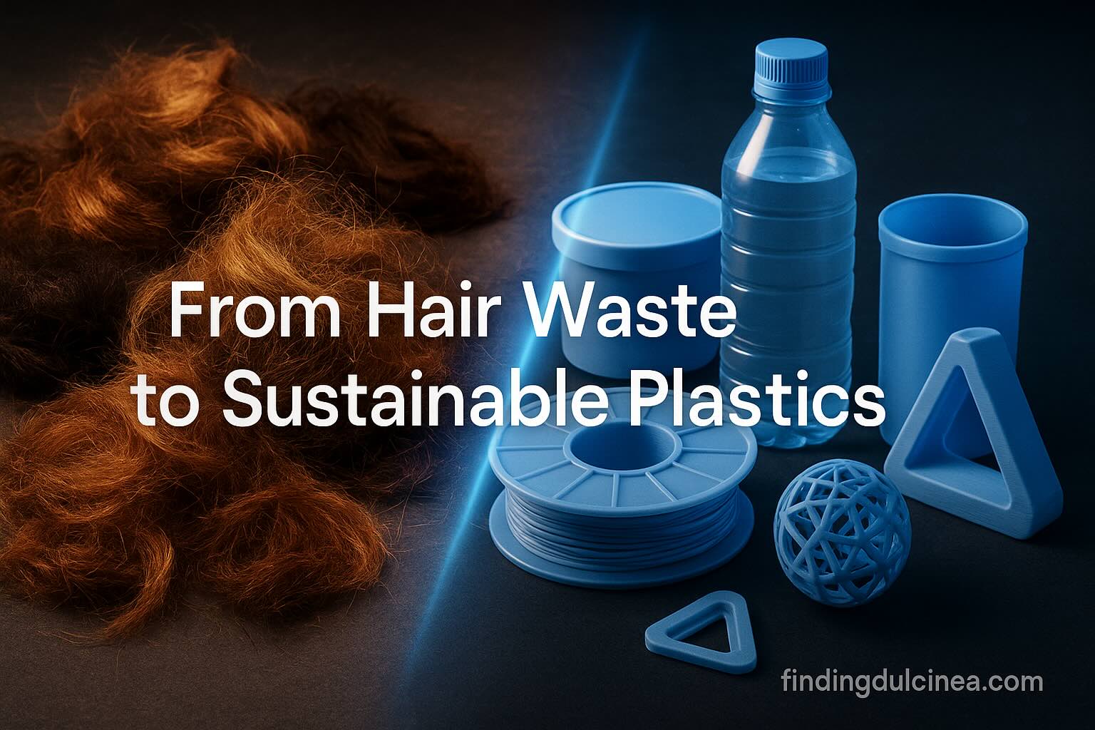 Harvard Scientists Just Turned Your Haircut Into Plastic — And It Takes Only Seconds 1 Harvard Hair Waste Plastic Alternative