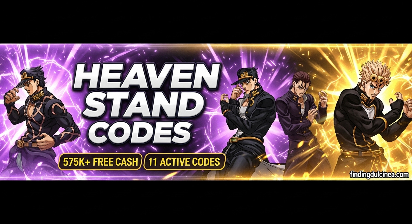 Heaven Stand Codes
