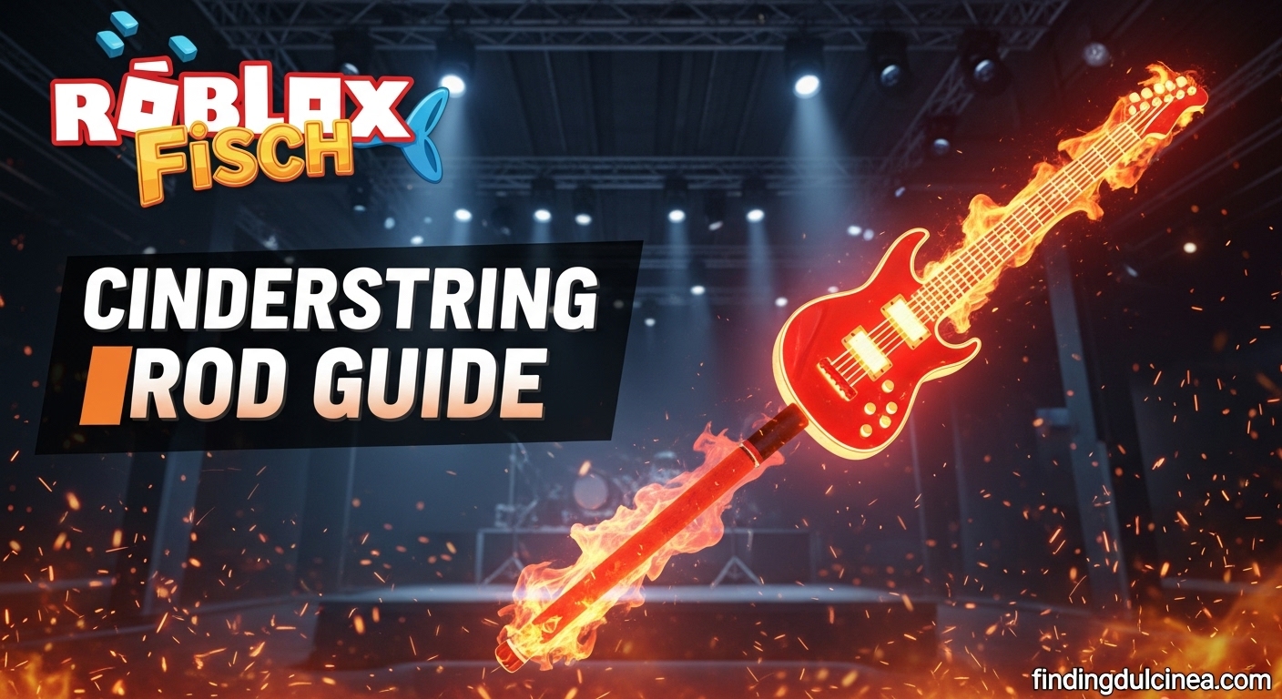 How To Get Cinderstring Rod in Fisch