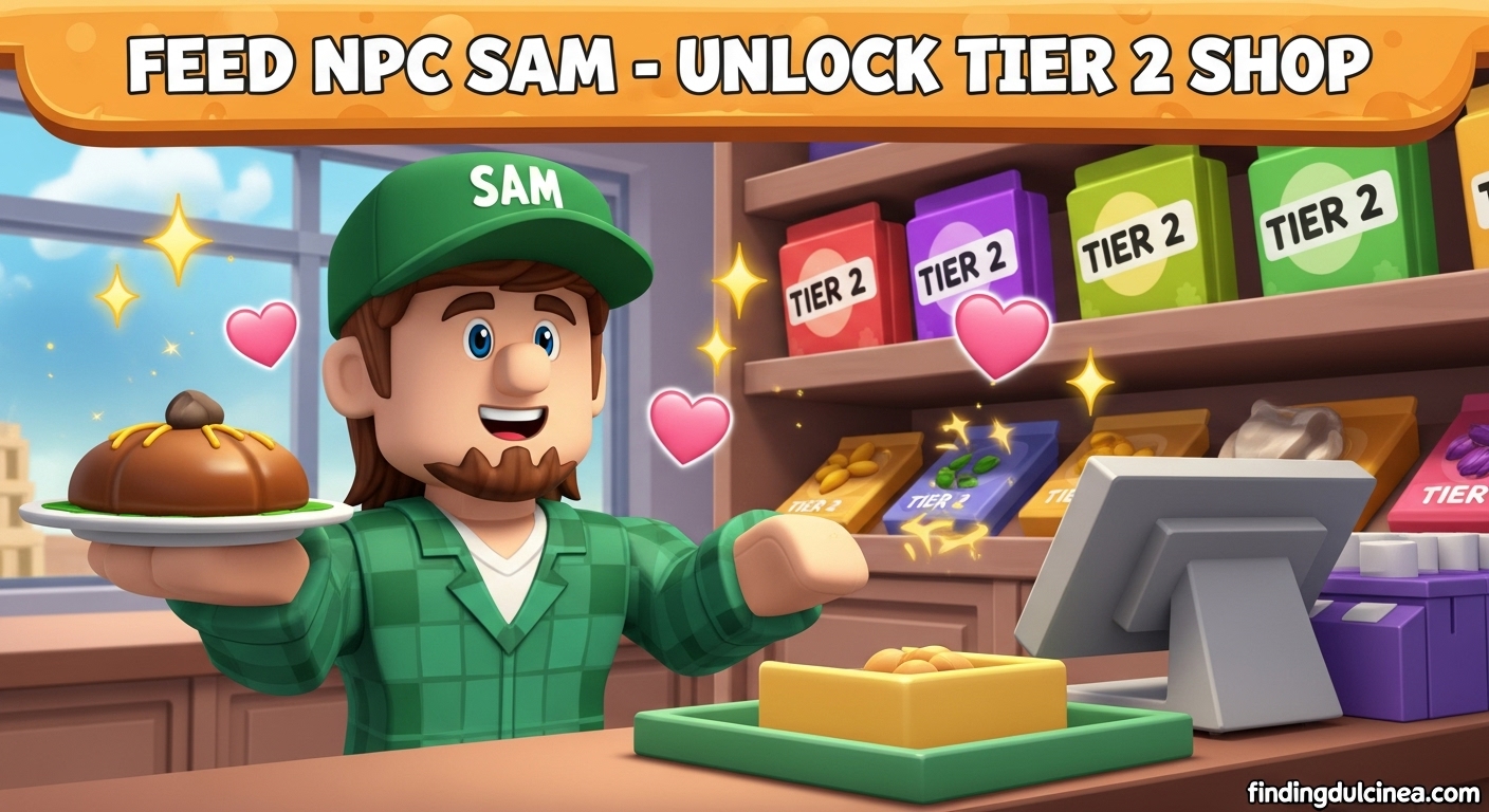 How to Feed NPC Sam