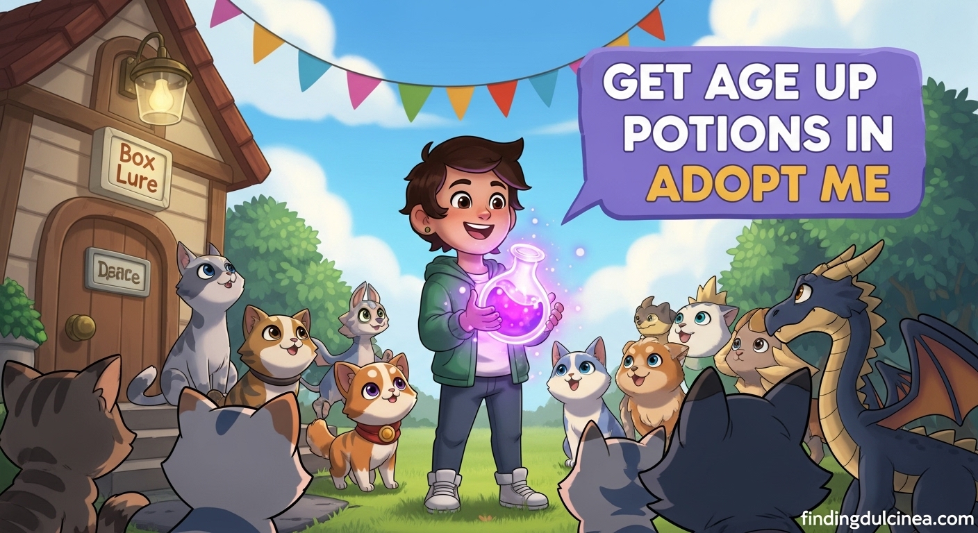 How to Get Age Up Potions in Adopt Me
