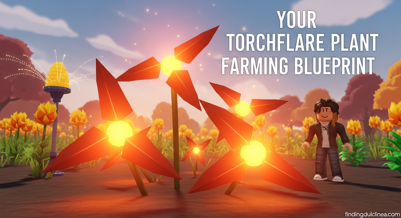 How to Get Torchflare Plant in Grow a Garden