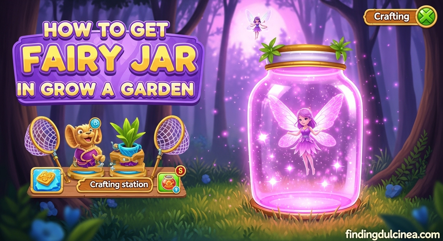How to Get a Fairy Jar in Grow a Garden