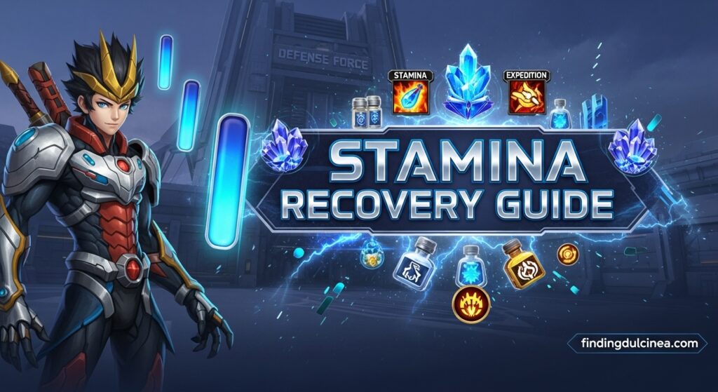 How to Recover Stamina in Kaiju No. 8 The Game